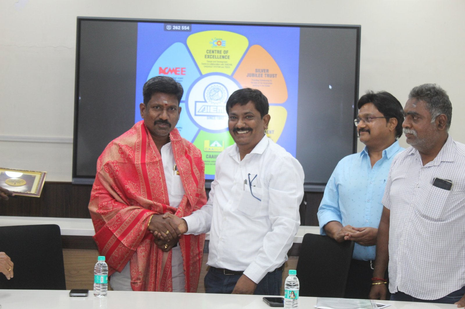 Honourable MLA Mr. Balamurugan Visits AIEMA