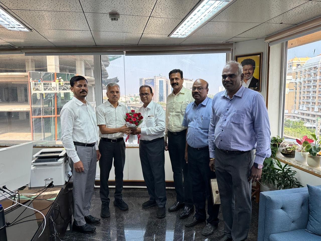 AIEMA Team met Mr. Anurag Mishra, IFS, Chairman, TNPCB and submitted a representation on Consent Fee rationalisation and GFA limits for categorisation of industries