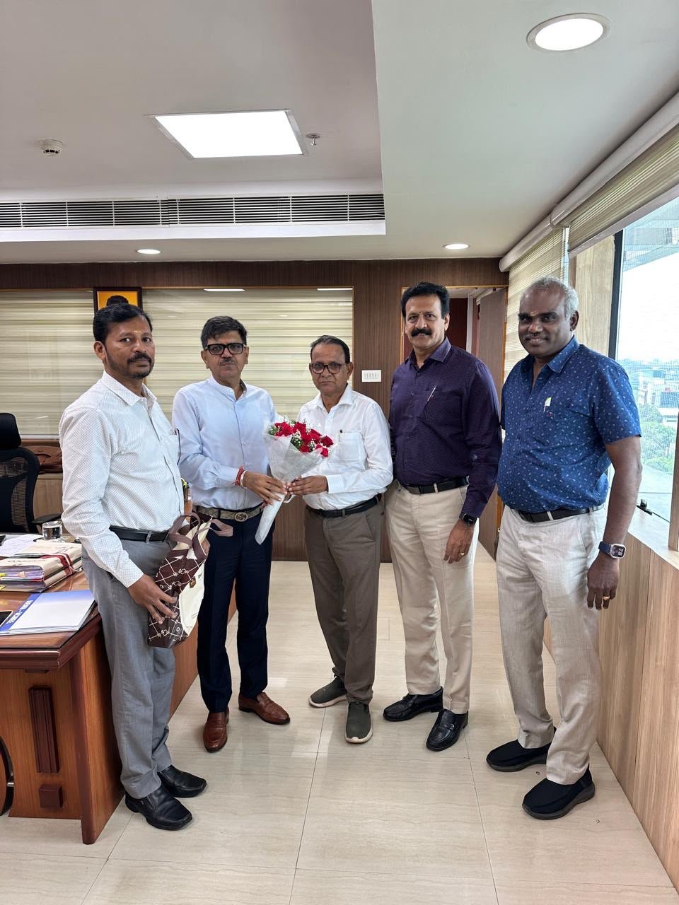 AIEMA team met Shri Mangat Ram Sharma, IAS, Additional Chief Secretary / CMD, TANSIDCO Ltd. on 27.10.2026
